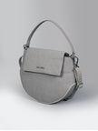 XELLA Pinatex Saddle Bag - Grey - KAAMNA