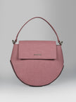 XELLA Pinatex Saddle Bag - Old Rose - KAAMNA