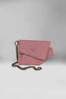 Keychain Coin Pouch in Pinatex - Old Rose - KAAMNA