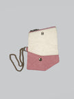 Keychain Coin Pouch in Pinatex - Old Rose - KAAMNA
