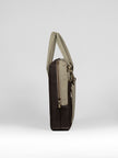 Informal Pinatex Laptop Bag - Chestnut Brown - KAAMNA