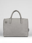 Informal Pinatex Laptop Bag - Grey - KAAMNA