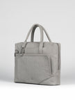 Informal Pinatex Laptop Bag - Grey - KAAMNA