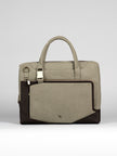 Informal Pinatex Laptop Bag - Chestnut Brown - KAAMNA