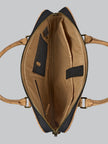 Slim Laptop Bag In Black Cork - KAAMNA