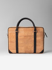 Slim Laptop Bag in Natural Cork - KAAMNA