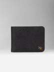 Black Cork Bifold Wallet - KAAMNA