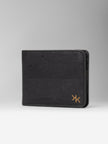 Black Cork Bifold Wallet - KAAMNA