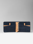 Blue Cork Bifold Wallet - KAAMNA