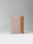 Passport Holder In Pearl White Cork - KAAMNA