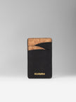 Surface Black Cork Card Holder - KAAMNA
